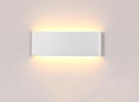 Appliques murales LED étanches intérieures et extérieures, modernes, pour porche et jardin, en aluminium, éclairage LED haut et bas, applique murale extérieure