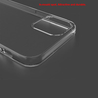 Offre Spéciale clair TPU antichoc étui téléphone portable pare-chocs coque arrière pour Apple Iphone 13 14 15 16 Pro Max Plus