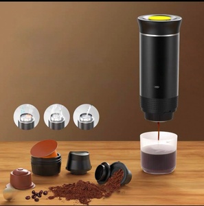 2026 NEW Electric <b>Fully</b> <b>Automatic</b> Capsule <b>Coffee</b> <b>Machine</b> Portable Espresso Maker Compatible with Ground <b>Coffee</b> Travel Case - Product Image 4