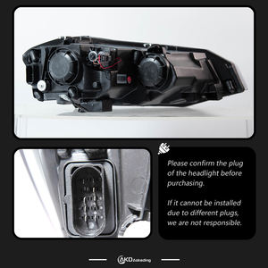 Luces de Coche para Polo, Faro LED con Lente de Proyector <span class=keywords><strong>2017</strong></span>-2021, Vento <span class=keywords><strong>Virtus</strong></span>, Señal, Luz Alta, Ojo de Ángel, Accesorios de Proyector - Product Image 5