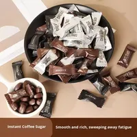 Caramelos de Café Fuerte 460g, Bolsa para Combatir la Somnolencia, Masticables, Duros, para Celebridades de Internet, Estudiantes, Conducir, Citas, Ocio Instantáneo