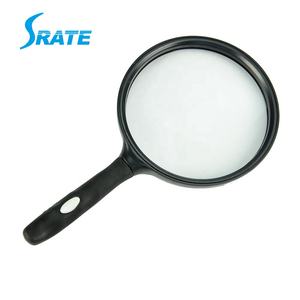 <span class=keywords><strong>Loupe</strong></span> <span class=keywords><strong>de</strong></span> <span class=keywords><strong>lecture</strong></span> portable MG89080 LS 130 mm avec grand miroir et poignée souple - Product Image 1