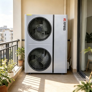 Pompe à chaleur air-eau RMRB R32/R410A de 16,8 kW en acier inoxydable pour chauffage et refroidissement domestique et hôtelier - Product Image 1