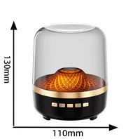 Barre de son portable sans fil pour système home cinéma 5.3 avec caisson de basses, Hi-Fi, lampe acoustique respirante, prise en charge de la carte mémoire et application