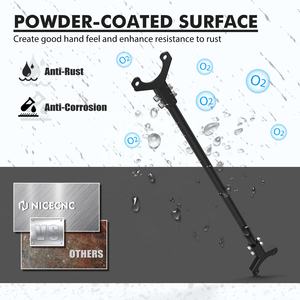 BEVINSEE série 3 323i 325i 325ci 328i 330i Performance ensemble de barres de renfort arrière supérieur pour <span class=keywords><strong>BMW</strong></span> <span class=keywords><strong>E46</strong></span> coupé 1999- 2004 2005 2006 - Product Image 4