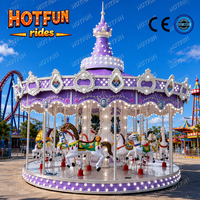 Manège de Luxe Grand Carrousel pour Enfants, Manège à Chevaux pour Parc d'Attractions à Vendre