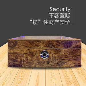 Yuefeng Maishi Electronic Fingerprint Lock Zinc Alloy Iron Gray G7-4 For Jewelry <b>Storage</b> Drawer Office Cabinet - Product Image 2