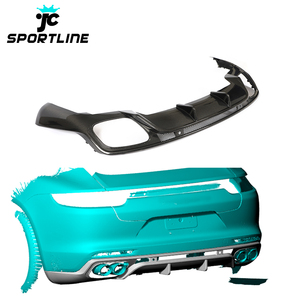 ดิฟฟิวเซอร์หลังคาร์บอนไฟเบอร์ JCSportline สำหรับรถปอร์เช่ พานาเมร่า 971 <span class=keywords><strong>4S</strong></span> แฮทช์แบ็ค 4 ประตู ปี 2017-2019 - Product Image 1