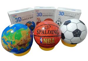 Marque Logo UV Imprimer Dia 11cm ABS Plastique Terre Sphérique 60 Pièces DIY Jouet Éducatif Jigsaw <span class=keywords><strong>3d</strong></span> Ball <span class=keywords><strong>Puzzle</strong></span> pour Enfants - Product Image 6