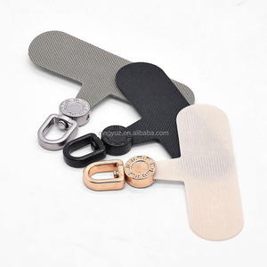 Funda de teléfono giratoria de Metal 360 única Pestaña de sujeción de parche de teléfono con hebilla giratoria correas de teléfono móvil - Product Image 1