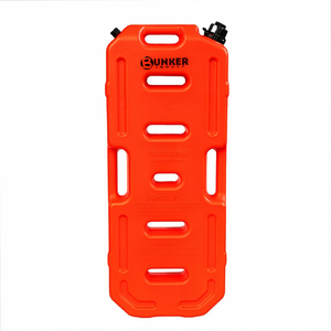Bidon rouge BUNKER INDUST 5L 10L 20L 30L, réservoir de carburant portable avec bec verseur, conteneur de stockage d'<span class=keywords><strong>essence</strong></span>, de diesel et d'huile - Product Image 3