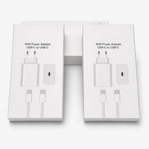 <span class=keywords><strong>Cargador</strong></span> de Pared Portátil de 35 W, 40 W y 60 W <span class=keywords><strong>con</strong></span> Enchufe para EE. UU., UE y Reino Unido, <span class=keywords><strong>Cargador</strong></span> USB <span class=keywords><strong>C</strong></span> <span class=keywords><strong>Tipo</strong></span> <span class=keywords><strong>C</strong></span> de Carga Rápida PD de 20 W y Cable para 17, 16, 15, 14, 13, 12 Pro Max - Product Image 6