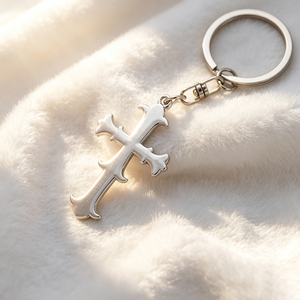 Trendy Vintage Alloy Multi Charms Keychain Waterproof Anti-rust Metal <b>Key</b> <b>Ring</b> Personalized Decor For Couple Daily Backpack Car - Product Image 5