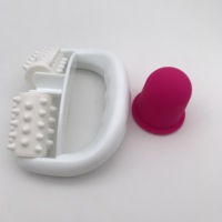 Poignée extensible en plastique masseur de cellulite corps bâton roue roulant repousser spiky masseur rouleau pour cou tête pied jambe