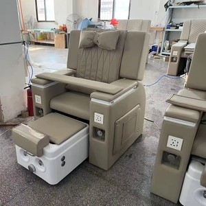 Sillón de Pedicura Profesional de Lujo Moderno para Salón de Uñas, con Masaje y Spa para Pies - Product Image 2