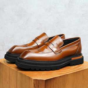 Mocasines de Gamuza para Hombre, Primavera-Verano, Zapatos Casuales de Cuero con Borlas, Zapatos Retro Sin Cordones para Conducir - Product Image 5
