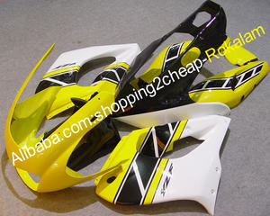 Carénages YZF1000R en provenance de Chine pour Yamaha YZF <span class=keywords><strong>1000</strong></span> R YZF 1000R <span class=keywords><strong>Thunderace</strong></span> 1997-2007 Jaune Noir Blanc Kit de carénage de course - Product Image 1