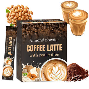 OEM yüksek kaliteli badem aromalı çözünebilir kahve paketleri kahve çekirdeği özü toz takviyeleri anında zayıflama kahve - Product Image 1