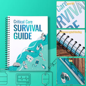 Custom Printed Wire-O Spiral Notebook with Colored Index Tab Dividers Full Color Printing Corporate Training Manual Planner - Product Image 3