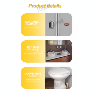 Douche extérieure portable de luxe de qualité supérieure, toilettes mobiles VIP - Product Image 1