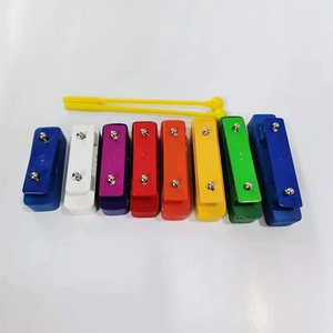 Wholesale 8 Notes Resonator Blocks Diatonic Glockenspiel With Storage Case Kids Orff Percussion Instrument for <b>Music</b> Teaching - Product Image 4