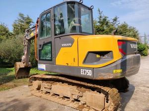 Excavatrice Volvo ec75d robuste et fiable Les petites pelles sur chenilles sont disponibles à bas prix - Product Image 5