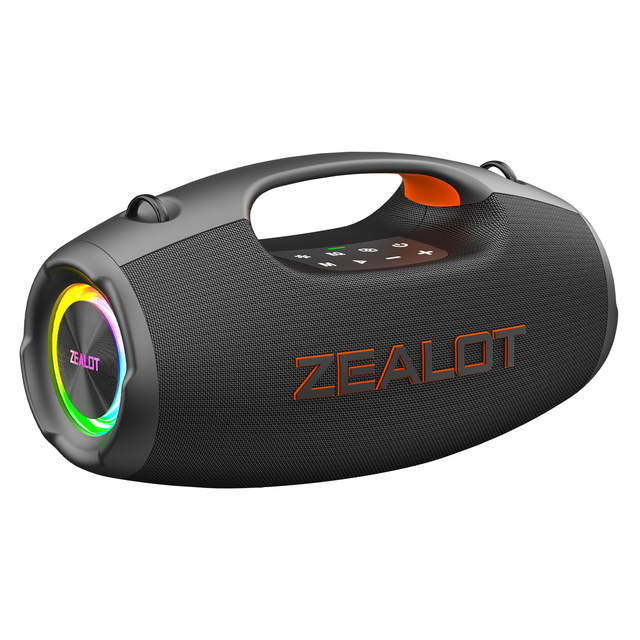 ZEALOT S86 for 5.4 Portable Speaker 8000mAh Long Battery Life RGB Light IPX6 Waterproof Outdoor Home Theatre Party