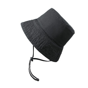 Wholesale 100% Cotton Poplin Velour Unisex Bucket <b>Hat</b> Stylish Design for Fishers Sun Protection for Summer Outdoor Fishing Daily - Product Image 2