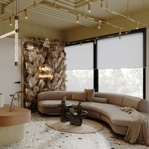 Sang trọng Salon cửa hàng hiển thị đồ nội thất thiết kế tùy chỉnh Salon hiển thị Showcase đồ nội thất spa hiển thị - Product Image 4