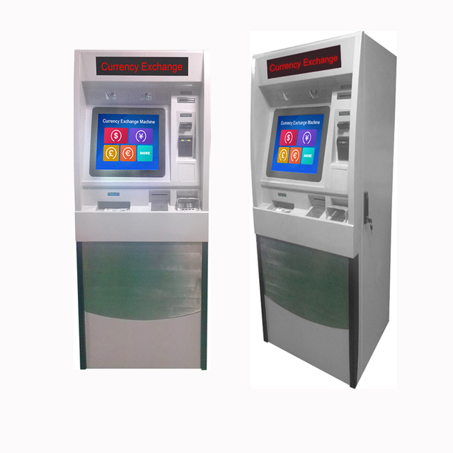 Self -Service Crypto Note Cash Recycler Bank Currency Exchange Machine Note Deposit Cash Dispenser Crypto Currency Exchange ATM