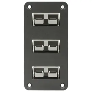 Style SB50 Power Connector Flush Panel Mount Triple Anderson Plug