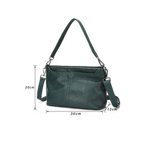 Nouveau Sac à Bandoulière Tendance en Cuir de Vachette Pleine Fleur, Sac Croisé en Cuir Véritable, Sac Cosmétique et de Transport pour Femme - Product Image 6