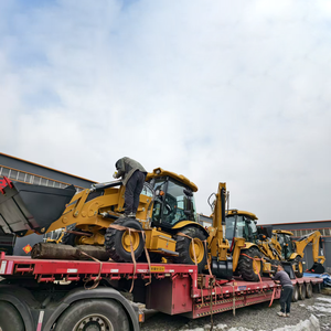 Escavatore-Caricatore Usato 420f, Macchina di Seconda Mano 416 420 420F2, Mini Escavatore a Ruote 4x4 - Product Image 6