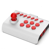 Control de Juego Inalámbrico Multiplataforma de 2.4GHz, Joystick con Volante, Motor de Vibración, Botón Turbo, Giroscopio de Seis Ejes para PC