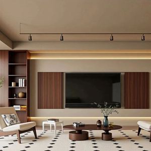 Modern Style Simple and Graceful <b>Wall</b> Mounted <b>TV</b> Cabinet Wooden Living Room Furniture <b>for</b> Home Use or Apartment - Product Image 1