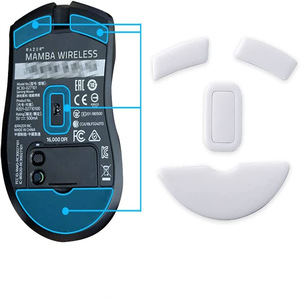 Almohadillas para Patas de Ratón para <span class=keywords><strong>Logitech</strong></span> G304 <span class=keywords><strong>G305</strong></span> G PRO G303 G302 G602 G502 G500 G500s, Almohadilla para Patas de Ratón, Adhesivo Antideslizante - Product Image 6