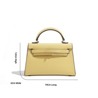 Sac à main de luxe en cuir haut de gamme pour femme, mini sac à bandoulière portable de marque de créateur, vente en gros d'usine.