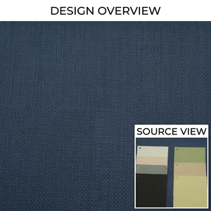 Auf Lager: Tiefblaue Grasfaser-Tapete, Feinmaschiges Papyrus-Rollenmaterial, Luxuriöse Kommerzielle Wandverkleidung in Mitternachtsblau - Product Image 4