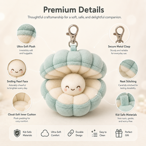 Peluche personnalisée en forme de coquille souple avec oreilles mobiles, rembourrée en coton PP, en polyester, <span class=keywords><strong>pour</strong></span> enfants et adultes, cadeau de fête - Product Image 4