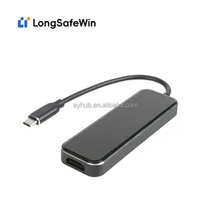 2024 neu eingeführte multifunktion 5 in 1 typ-c usb 3.0 hub docking station fd-kartenleser sd-kartenleser für hdmi konverter