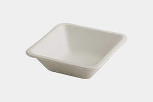 ภาชนะใส่อาหารแบบใช้แล้วทิ้งทำจากชานอ้อยสีขาวย่อยสลายได้ทางชีวภาพสำหรับงานจัดเลี้ยงงานกิจกรรมคาเฟ่และงานบริการอาหาร - Product Image 5