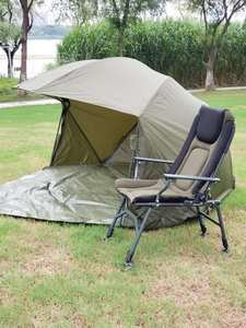 Bivouac extérieur Brolly parapluie piège à poisson tente Protection solaire auvent tente pêche parapluie Camping tente - Product Image 3