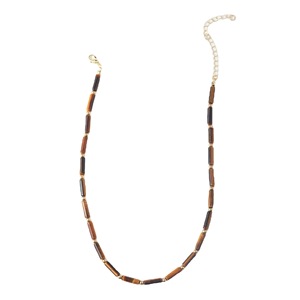 Collar de Piedras Naturales Estilo Europeo Americano, Gargantilla de Piedra Lunar, Collar de Perlas de Agua Dulce en Capas, Diseño de Moda Urbana - Product Image 5