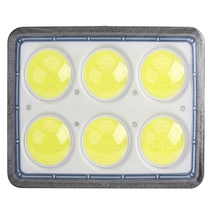 ไฟสปอร์ตไลท์ LED พลังงานแสงอาทิตย์ 100W COB IP67 อะลูมิเนียมหล่อขึ้นรูป Ra80 6000K แสงเดย์ไลท์ สำหรับสวน ติดผนัง มุมลำแสง 170 องศา CE - Product Image 1