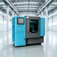 Mesin Bubut CNC Pemindai Laser Perbaikan Velg Otomatis LSB300 Pro, Swing 780mm, 0-3000rpm, Pemotongan Berlian untuk Velg Alloy