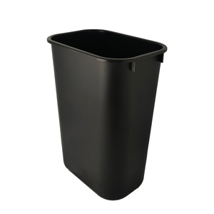 Fournitures de nettoyage professionnelles pour les services d'entretien ménager, <span class=keywords><strong>poubelle</strong></span> à ouverture supérieure en PP noir de 41 QT, <span class=keywords><strong>poubelle</strong></span> écologique, corbeille à papier, <span class=keywords><strong>poubelle</strong></span> pour camping-car, armoire - Product Image 1