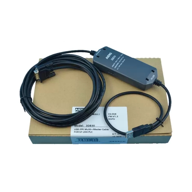 PLC Accessories 6ES7901-3DB30-0XA0 S7-200 USB/PPI Multi-Master Cable 5.6m Programming Cable Made in China