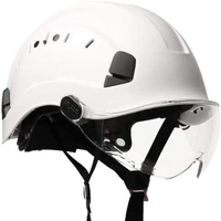 Casque de sécurité ANT5PPE - Casque d'escalade réglable en ABS - Suspension à 6 points, parfait pour la conduite, l'escalade et la construction