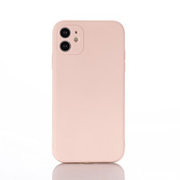 Coque en Silicone Liquide Doux de 1,5 mm pour iPhone 14 15 13 12 11 16 Pro Max