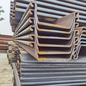 Sy390 Sy295 400X100X10.5 400X170X15.5 Pile de tôle d'acier de type U avec personnaliser la taille pour la construction - Product Image 1